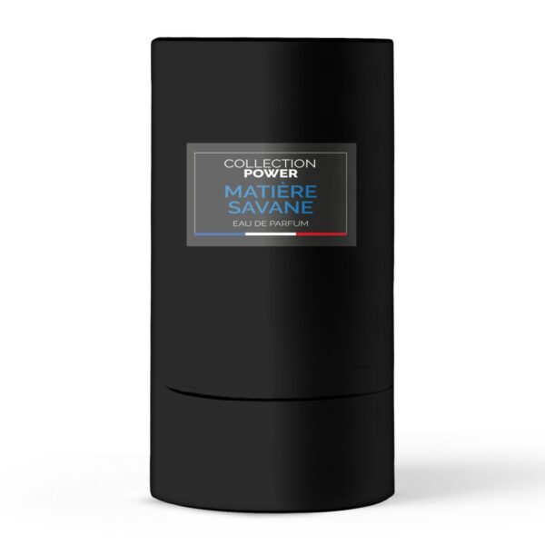 MATIÈRE SAVANE Collection Power – Flacon fond turquoise
