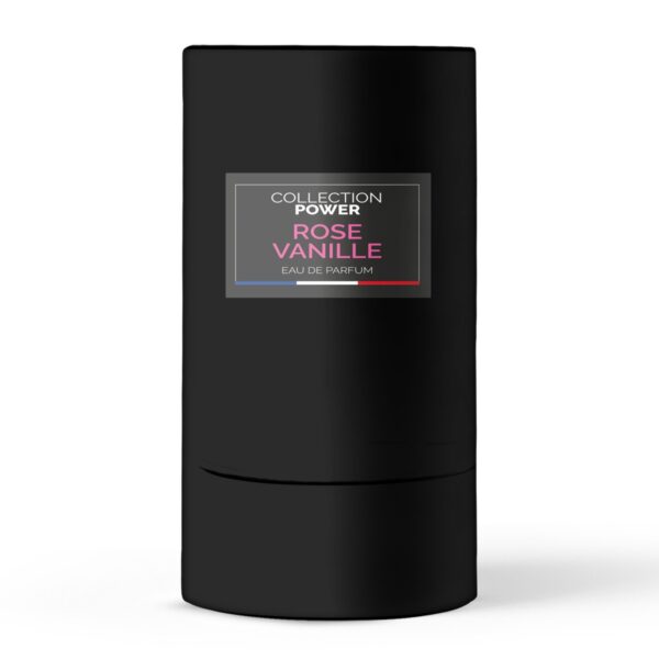 ROSE VANILLE Collection Power – Flacon fond rouge