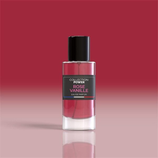 ROSE VANILLE Collection Power – Détail bouchon signature CP