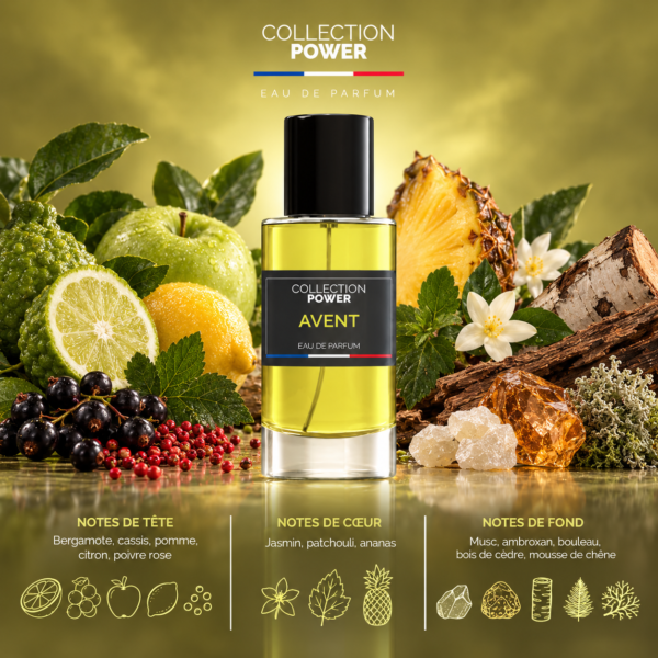 Collection Power AVENT Eau de Parfum - Inspiré de Aventus
