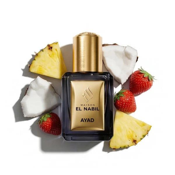 Maison El Nabil Ayad - Flacon avec ananas, noix de coco et fraise