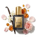 Maison El Nabil Royal Gold - Flacon avec rose et ambre doré